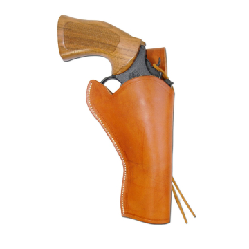 Funda exterior OWB de cuero color habana (Saddle Tan) de estilo western
