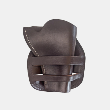 Funda de estilo Sheriff de paso de cinturón