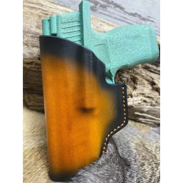 Funda interior IWB de cuero para SIG Sauer P365-XMACRO compatible con visor óptico