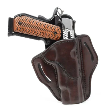 Funda exterior OWB de cuero marrón Signature para 1911