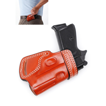 Funda de cinturón para la zona lumbar con boca abierta