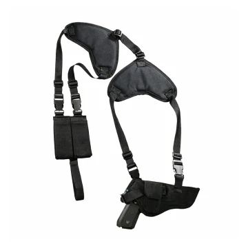 Funda de hombro horizontal negra Bulldog Deluxe