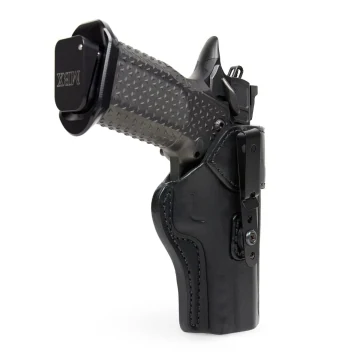 Funda interior IWB de cuero para Springfield Echelon 4.0C compatible con visor óptico