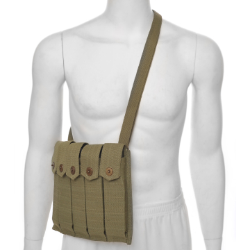 Portacargadores Thompson de estilo Rigger de cinco compartimentos con correa de hombro