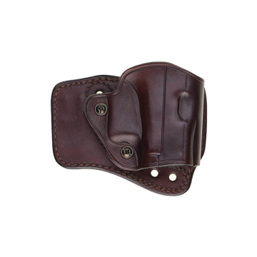 Funda ajustable de cuero Trailguard con dos clips