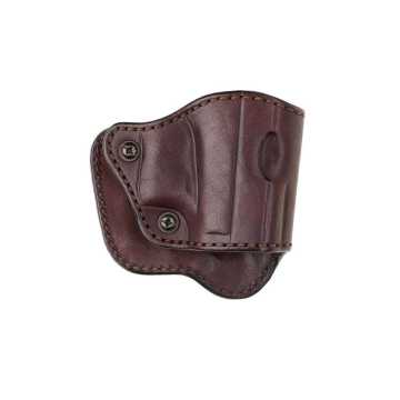 Funda compacta de cuero Trailguard con dos clips