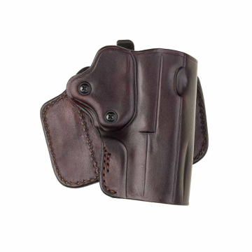 Funda Trailguard con boca del cañón cubierta, dos clips y liberación con el pulgar