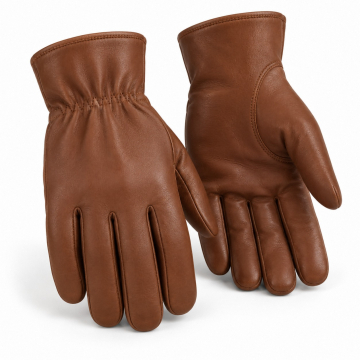 Guantes roper de piel sin forro y puño corto - Vista completa del producto