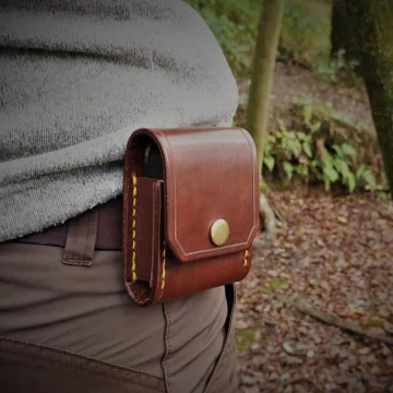 Funda de cinturón para brújula