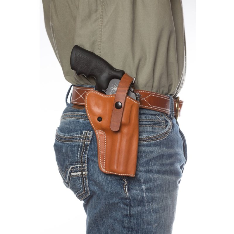 Funda de cadera de cuero color habana Alaska Hunter - Vista 9