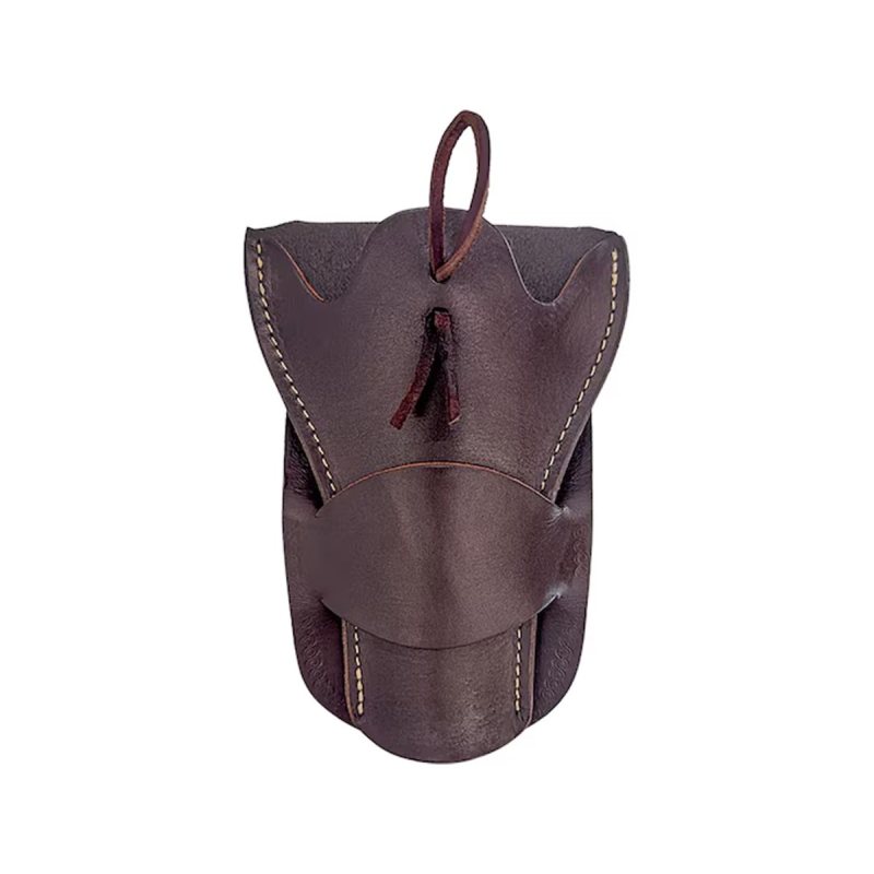 Funda exterior OWB ambidiestra de cuero marrón antiguo - Vista 2