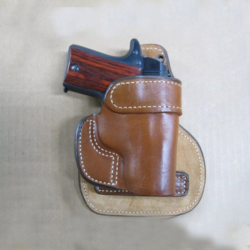 Funda exterior OWB de pala de cuero para porte oculto - Vista 4