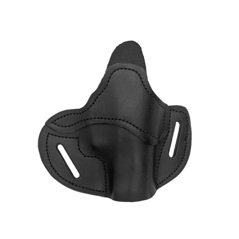 Funda exterior OWB de cuero negro de contacto próximo - Vista 4