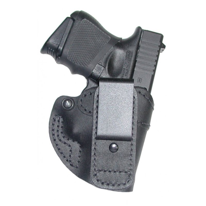 Funda interior IWB de cuero negro Split Decision - Vista 2