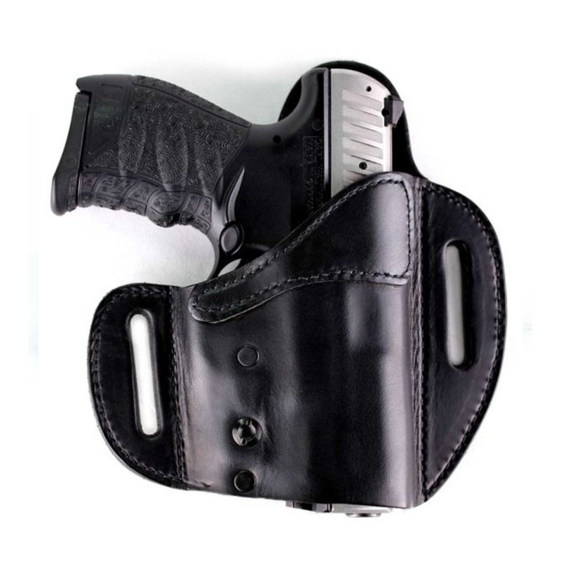 Funda exterior OWB de cuero negro con bloqueo - Vista 4