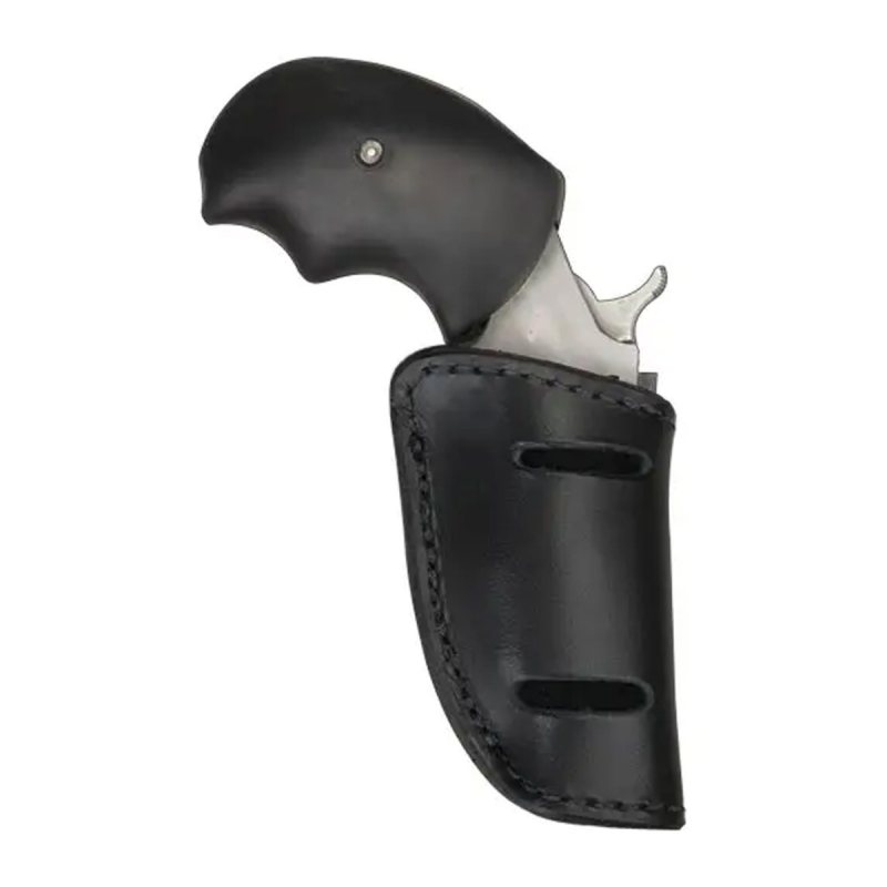 Funda de cuero negro para bota y cinturón - Vista 2