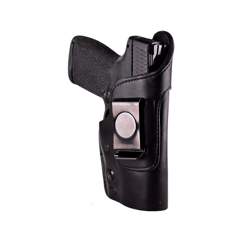 Funda interior IWB de cuero negro con bloqueo - Vista 2