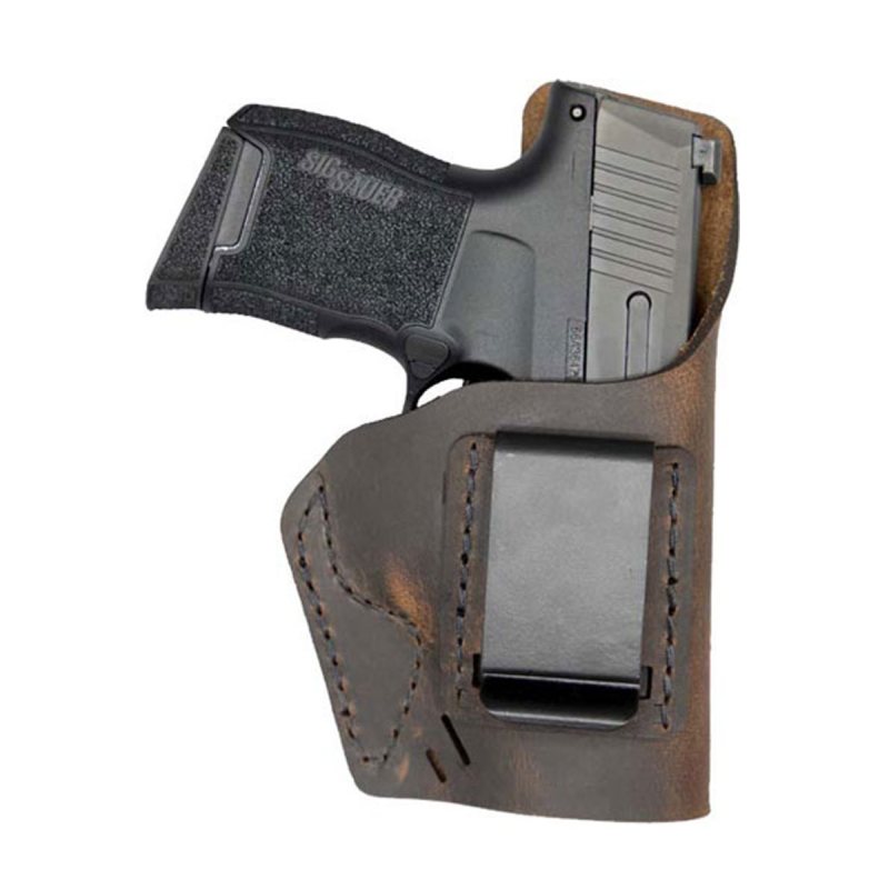 Funda interior IWB de cuero marrón con inclinación ajustable - Vista 19