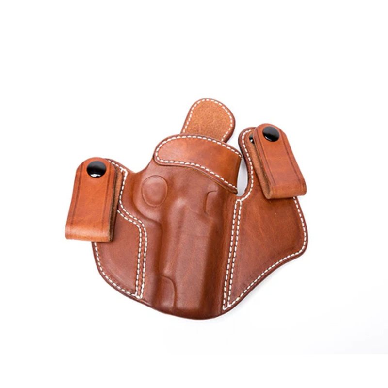Fundas interiores IWB de cuero marrón con trabillas de broche - Vista 4