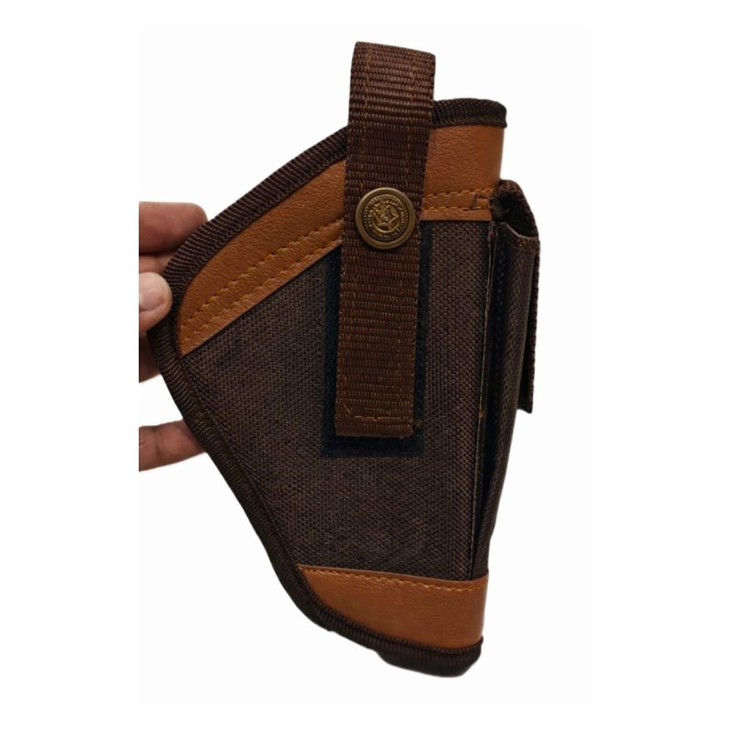 Funda protectora de nailon marrón para pistola - Vista 1