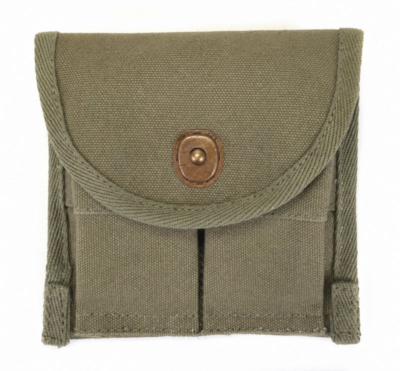 Portapeines doble de lona para peines en bloque de M1 Garand - Vista 2