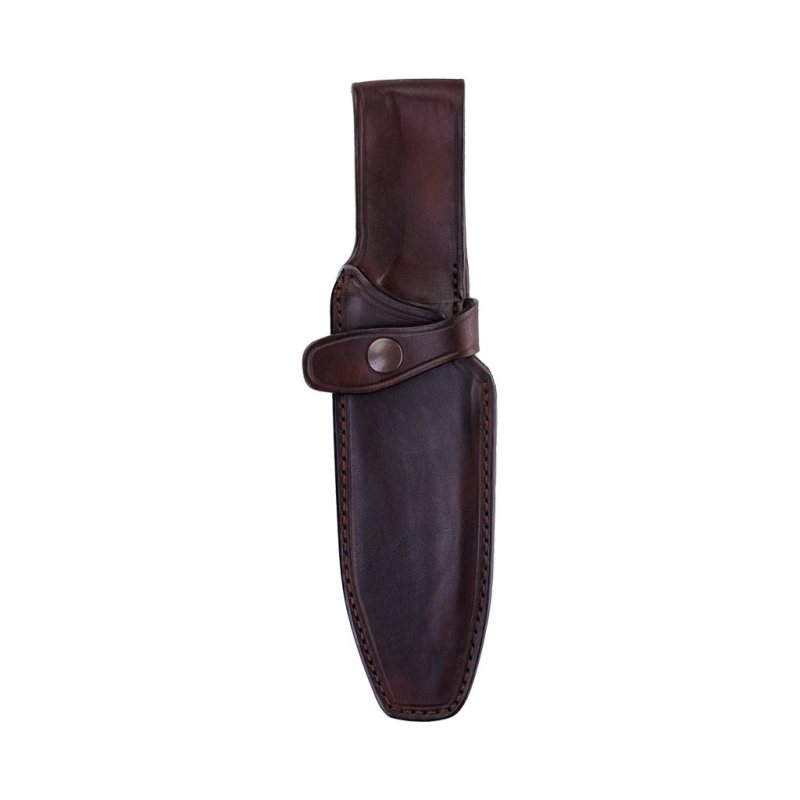 Funda de cuero liso Fieldcraft para cuchillo de hoja fija - Vista 2