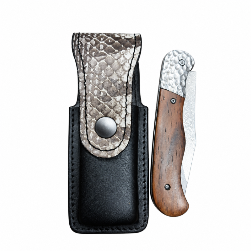 Funda Fieldcraft para navaja con estampado de reptil - Vista 2