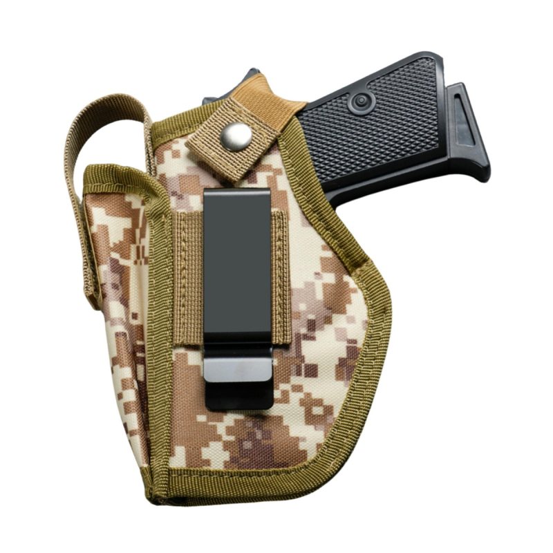 Funda de nailon de camuflaje verde IWB y OWB con portacargador - Vista 1