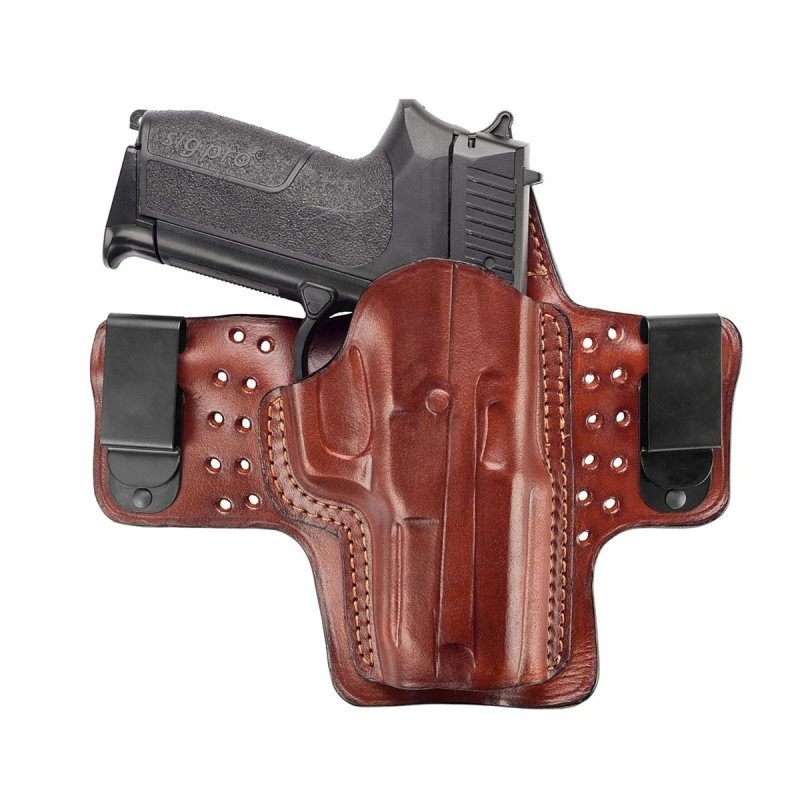 Funda interior IWB Airflow de cuero marrón - Vista 3