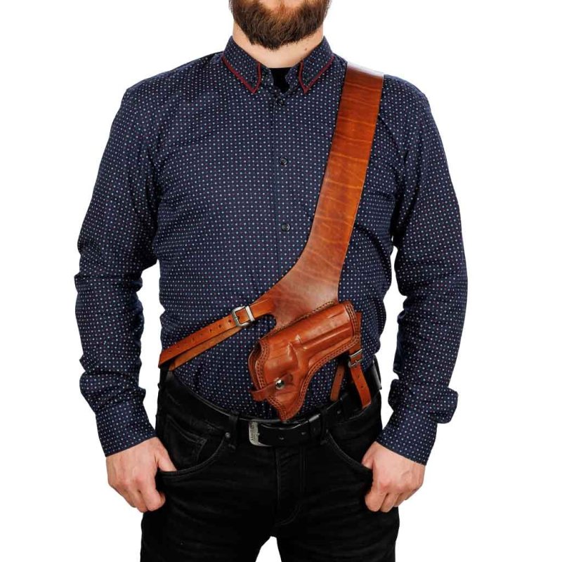 Funda convertible de hombro de cuero Heritage - Vista 2