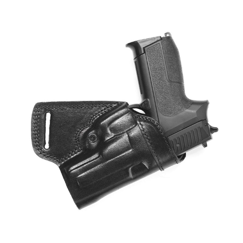 Funda de cuero negro para la zona lumbar (SOB) - Vista 9