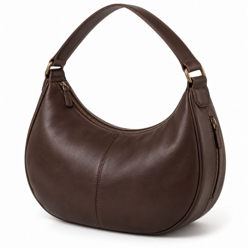 Bolso hobo de piel para porte oculto - Vista completa del producto