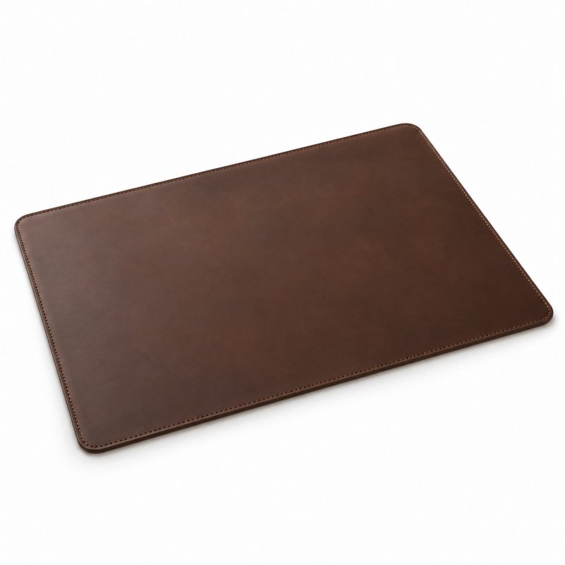Alfombrilla de escritorio de piel - Vista exterior cerrada