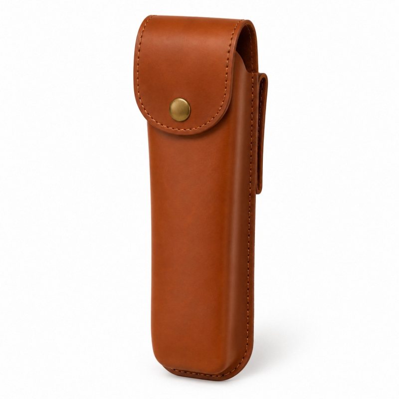 Funda de cinturón de piel para sierra plegable - Vista completa del producto