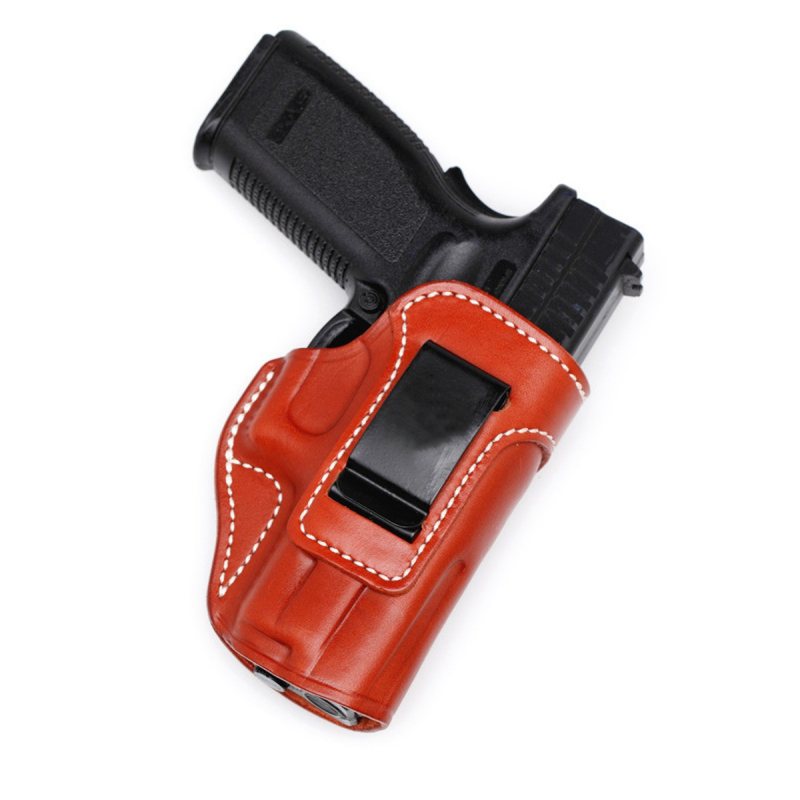 Funda interior IWB de cuero para porte oculto con clip metálico - Vista 5