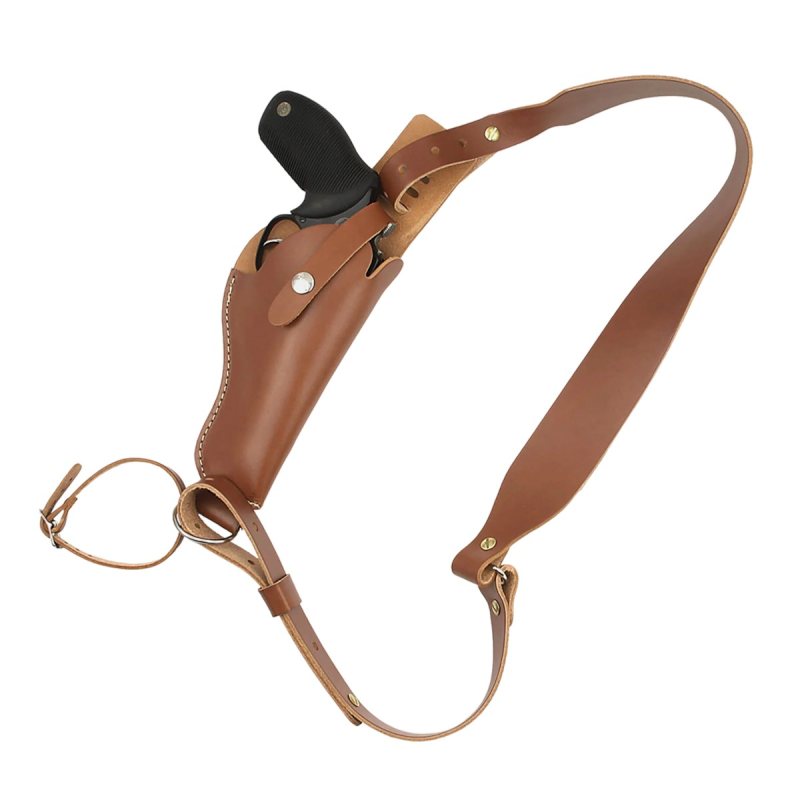 Funda bandolera de pecho de cuero Sportsman - Vista 1
