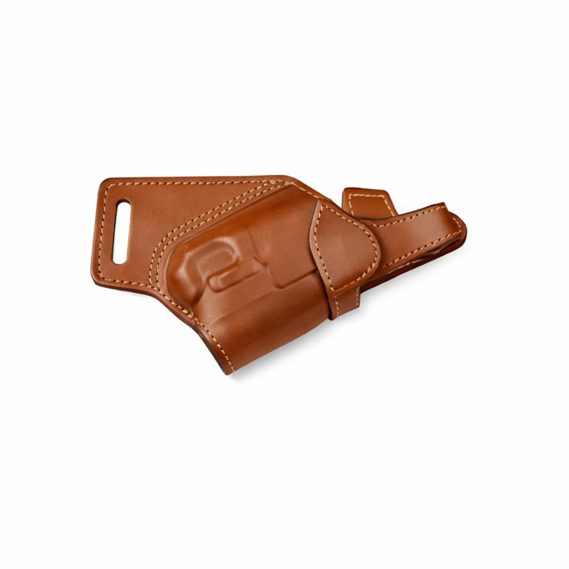 Funda lumbar de cuero compatible con linterna - Vista 2