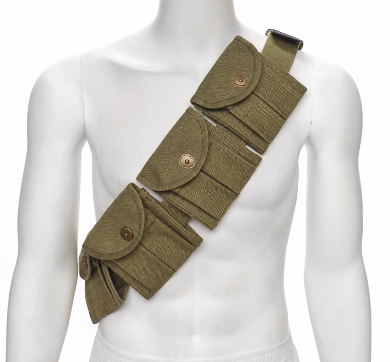 Bandolera de carabina M1 con diez portacargadores dobles - Vista 2