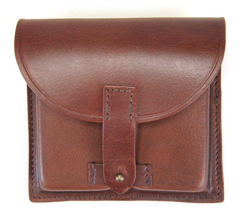 Portacargador de cuero de dos compartimentos para carabina M1 - Vista 2