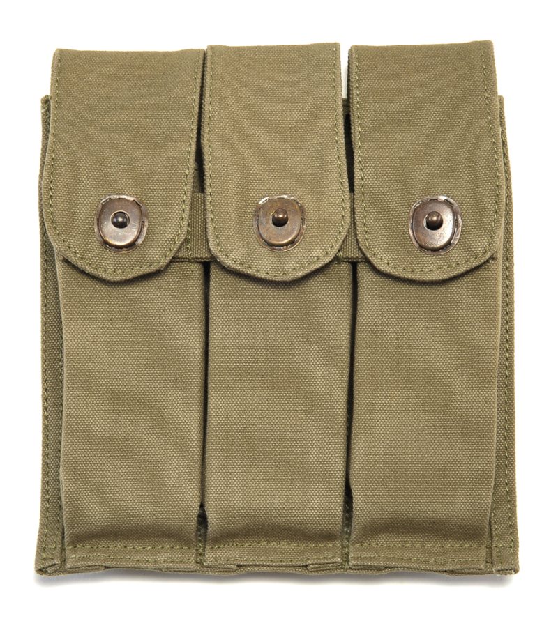 Portacargadores de carabina M1 de estilo Rigger de tres compartimentos para cargadores de 30 cartuchos - Vista 2