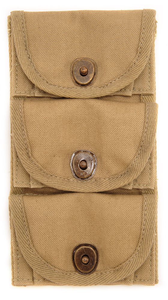 Bolsa de tres bolsillos para clips de media luna M1917 .45 - Vista 2