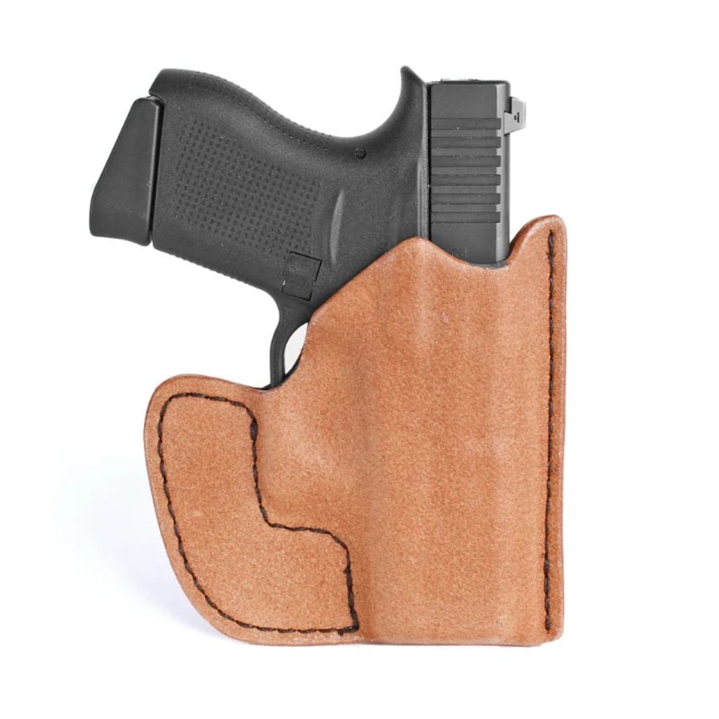 Funda de cuero natural para bolsillo delantero - Vista 12