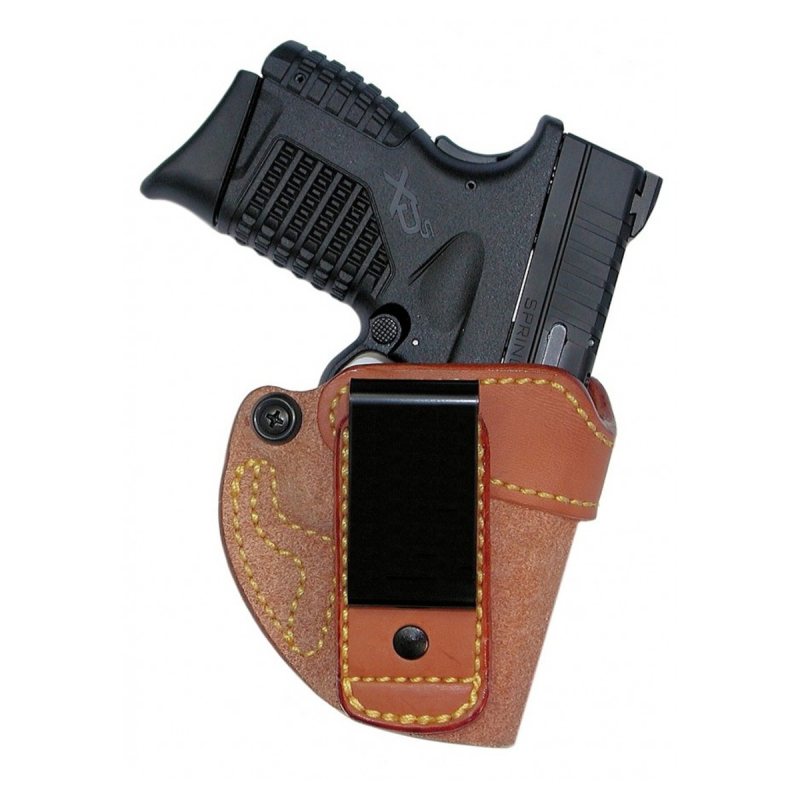 Funda interior IWB de cuero natural con acceso de empuñadura de combate, apta para camisa por dentro - Vista 3