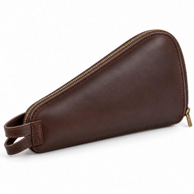 Funda acolchada de piel para pistola - Vista completa del producto