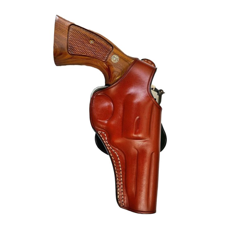 Funda de pala marrón para Colt King Cobra y Python - Vista 3