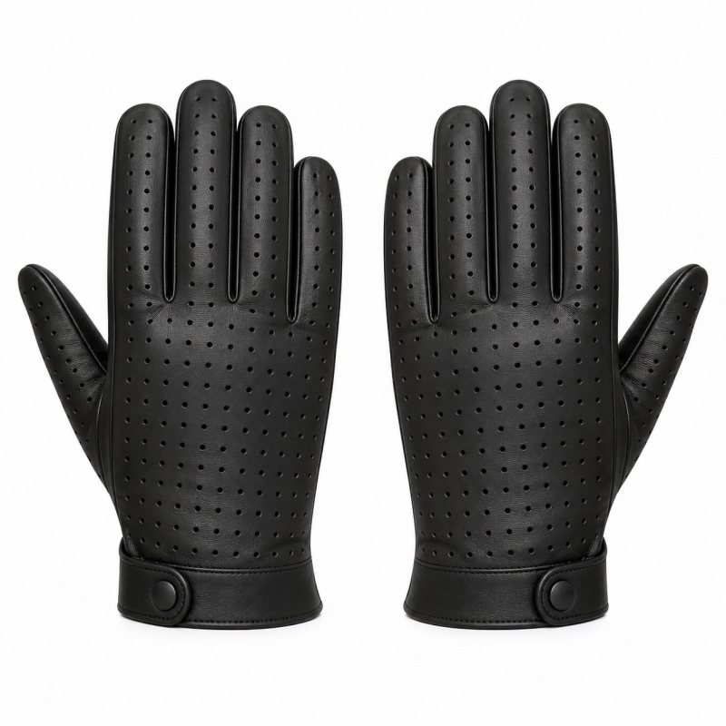 Guantes de piel perforada para verano - Vista completa del producto