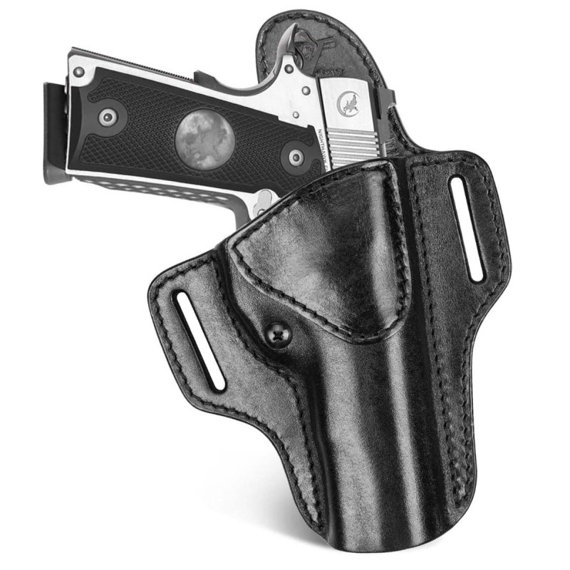 Funda exterior OWB de cinturón de cuero con protector contra el sudor - Vista 1