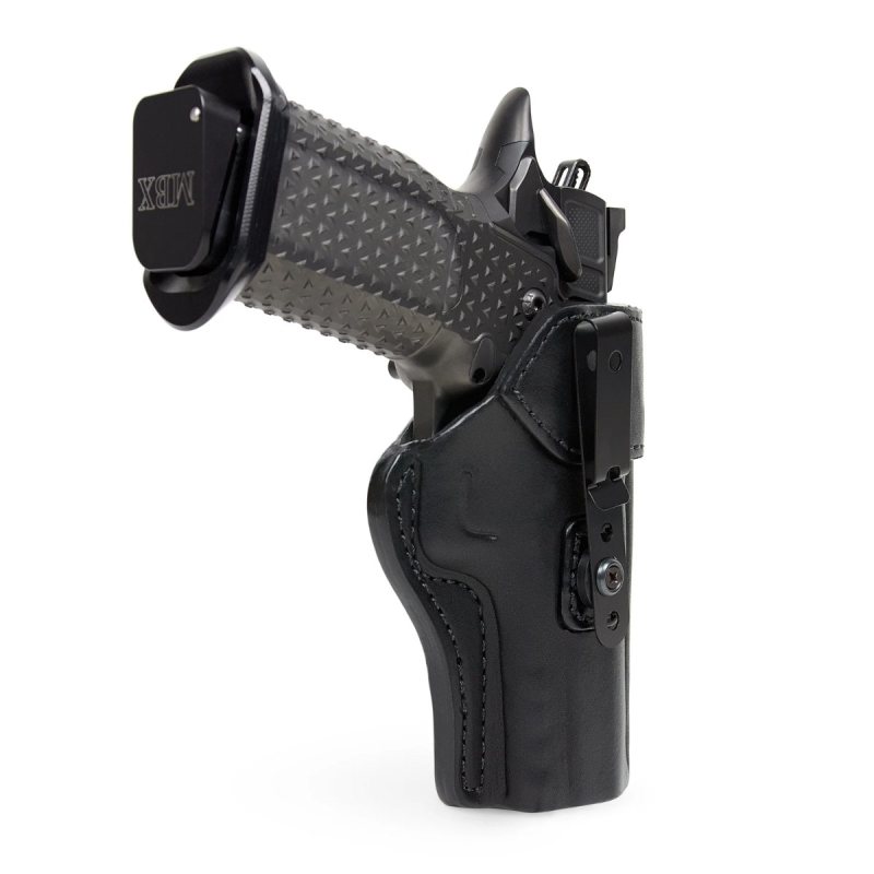 Funda interior IWB de cuero para Springfield Echelon 4.0C compatible con visor óptico - Vista 2