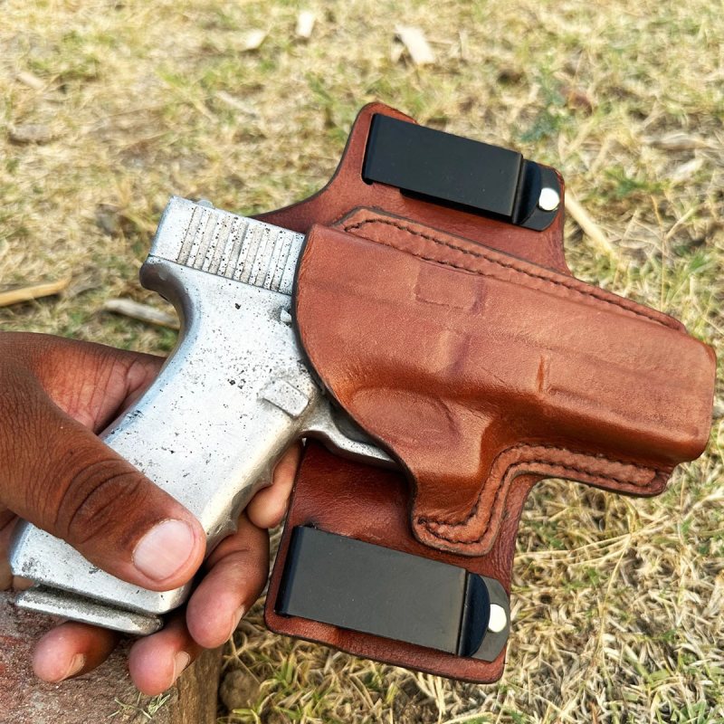 Funda interior IWB de cuero para Taurus GX4 TORO compatible con visor óptico - Vista 2