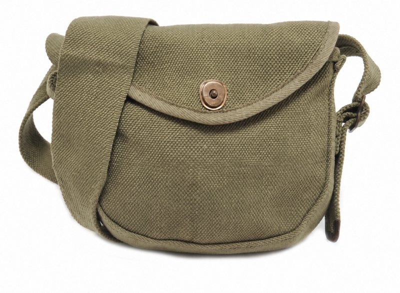 Bandolera para cargador de tambor Thompson de color verde oliva oscuro - Vista 2